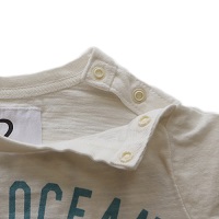 jeans b. 2nd　　OCEAN　T シャツ(オフホワイト)