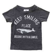 jeans-b. 2nd peace Tシャツ (ネイビー)