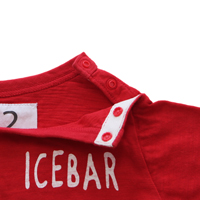 jeans b. 2nd　　ICEBAR　T シャツ(レッド)